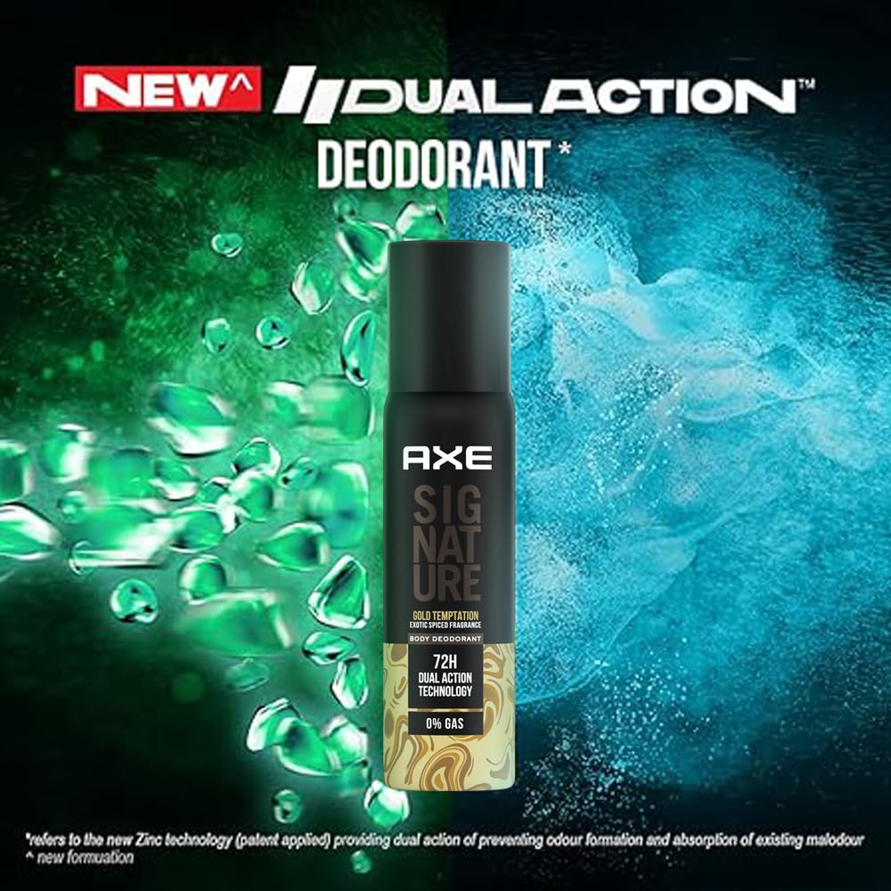Buy Axe Signature Gold Temptation Body Deodorant |Exotic Spiced